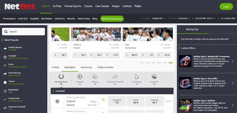 A Full Review of the NetBet Sports Betting Platform .
